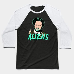 Giorgio Tsoukalos Aliens Baseball T-Shirt